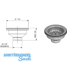 REGINOX Ablaufventil R26847 REGINOX Ablaufventil R26847