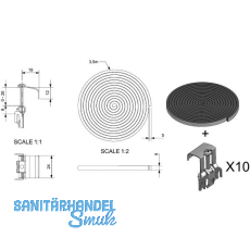 REGINOX Befestigungsklammern Z1076 REGINOX Befestigungsklammern Z1076