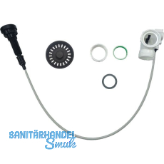 Druckknopfventil Kunststoff schwarz 35 mm