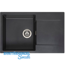 REGINOX Einbauspüle Amsterdam 78 Black Silvery REGINOX Einbauspüle Amsterdam 78 Black Silvery