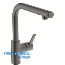 IDEAL STANDARD 2in1 K�chenarmatur mit Seifenspender Gusto iMX Grau