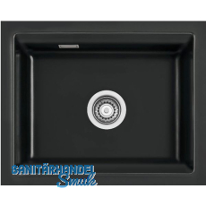 SYSTEMCERAM Unterbau-Spüle Kara 50U/g Nero Excenter SYSTEMCERAM Unterbau-Spüle Kara 50U/g Nero Excenter