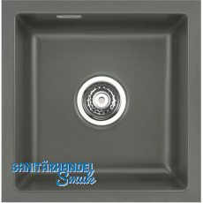 SYSTEMCERAM Unterbau-Spüle Mera 40U Lava Excenter SYSTEMCERAM Unterbau-Spüle Mera 40U Lava Excenter