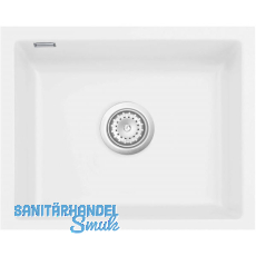 SYSTEMCERAM Unterbau-Spüle Mera 50U Polar Excenter SYSTEMCERAM Unterbau-Spüle Mera 50U Polar Excenter