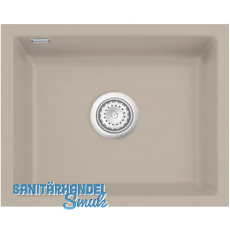 SYSTEMCERAM Unterbau-Spüle Mera 50U Fango Excenter SYSTEMCERAM Unterbau-Spüle Mera 50U Fango Excenter