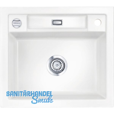 SYSTEMCERAM Einbauspüle Bela 57, 575 x 510 mm reversibel, Polar Excenter SYSTEMCERAM Einbauspüle Bela 57, 575 x 510 mm reversibel, Polar Excenter