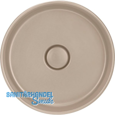 SYSTEMCERAM Aufsatzwaschtisch Patera 40, Fango SYSTEMCERAM Aufsatzwaschtisch Patera 40, Fango