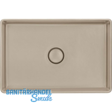 SYSTEMCERAM Aufsatzwaschtisch Lavara 60, Fango SYSTEMCERAM Aufsatzwaschtisch Lavara 60, Fango