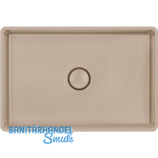 SYSTEMCERAM Unterbauwaschtisch Lavara 60 U/g, Keramik Fango SYSTEMCERAM Unterbauwaschtisch Lavara 60 U/g, Keramik Fango