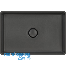 SYSTEMCERAM Unterbauwaschtisch Lavara 60 U/g, Keramik Schiefer SYSTEMCERAM Unterbauwaschtisch Lavara 60 U/g, Keramik Schiefer