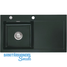 SYSTEMCERAM Einbausp�le Mera 90, 900 x 510 mm Tt. rechts, Eibe Exzenter