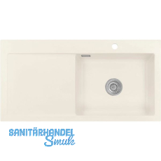 SYSTEMCERAM Einbauspüle Mera 100 SL, 1000 x 510 mm TT. links, Jasmin SYSTEMCERAM Einbauspüle Mera 100 SL, 1000 x 510 mm TT. links, Jasmin