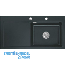 SYSTEMCERAM Einbauspüle Mera 100 SL, 1000 x 510 mm TT. links, Eibe SYSTEMCERAM Einbauspüle Mera 100 SL, 1000 x 510 mm TT. links, Eibe