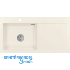 SYSTEMCERAM Einbausp�le Mera 100 SL, 1000 x 510 mm TT. rechts, Jasmin