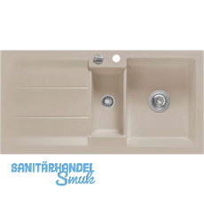 SYSTEMCERAM Einbauspüle Genea 100, 1000 x 510 mm ±1,5% rev., Fango SYSTEMCERAM Einbauspüle Genea 100, 1000 x 510 mm ±1,5% rev., Fango