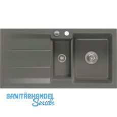 SYSTEMCERAM Einbausp�le Genea 100, 1000 x 510 mm �1,5% rev., Lava Excenter