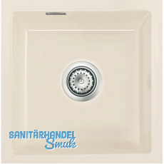 SYSTEMCERAM flächenbündige Spüle Mera 46 F/o, Magnolie SYSTEMCERAM flächenbündige Spüle Mera 46 F/o, Magnolie