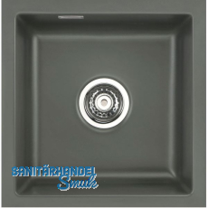 SYSTEMCERAM flächenbündige Spüle Mera 46 F/o Excenter, Lava SYSTEMCERAM flächenbündige Spüle Mera 46 F/o Excenter, Lava