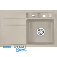 SYSTEMCERAM Einbausp�le Bela 78 Excenter, 780 x 510 mm Tropfteil links, Fango