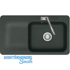 SYSTEMCERAM Einbauspüle Juna 90, 900 x 510 mm Tt. links, Eibe SYSTEMCERAM Einbauspüle Juna 90, 900 x 510 mm Tt. links, Eibe