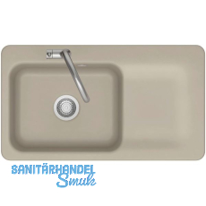 SYSTEMCERAM Einbausp�le Juna 90, 900 x 510 mm Tt. rechts, Fango