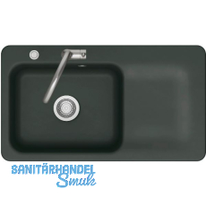 SYSTEMCERAM Einbauspüle Juna 90 Excenter, 900 x 510 mm Tt. rechts, Eibe SYSTEMCERAM Einbauspüle Juna 90 Excenter, 900 x 510 mm Tt. rechts, Eibe