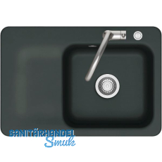 SYSTEMCERAM flächenbündige Spüle Juna 75 F Excenter Tt. links, Eibe SYSTEMCERAM flächenbündige Spüle Juna 75 F Excenter Tt. links, Eibe