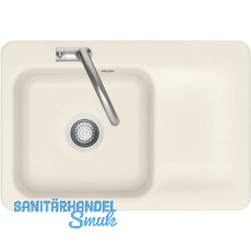 SYSTEMCERAM fl�chenb�ndige Sp�le Juna 75 F, 726 x 486 mm Tt. rechts, Jasmin