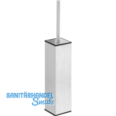 SOLIDO WC-Bürstengarnitur eckig Serie 2 Edelstahl gebürstet SOLIDO WC-Bürstengarnitur eckig Serie 2 Edelstahl gebürstet