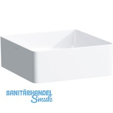 LAUFEN Aufsatzwaschtisch Living quadratisch, Wei�