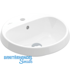 VILLEROY & BOCH Aufsatzwaschtisch Architectura rund, Weiß Alpin VILLEROY & BOCH Aufsatzwaschtisch Architectura rund, Weiß Alpin