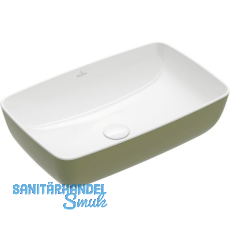 VILLEROY & BOCH Aufsatzwaschtisch Artis 417258BCS8 580 mm, Sage Green