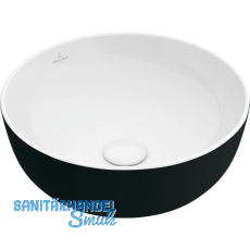 VILLEROY & BOCH Aufsatzwaschtisch Artis 417943BCT8 � 430 mm, Coral Black