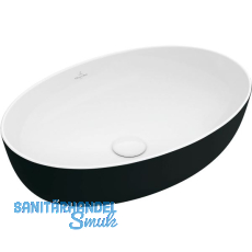 VILLEROY & BOCH Aufsatzwaschtisch Artis 419861BCT8 610 mm, Coral Black