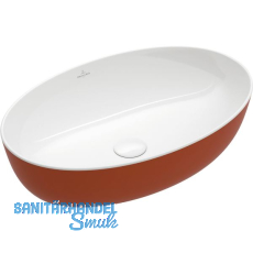 VILLEROY & BOCH Aufsatzwaschtisch Artis 419861BCW8 610 mm, Rust VILLEROY & BOCH Aufsatzwaschtisch Artis 419861BCW8 610 mm, Rust