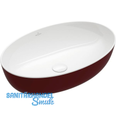 VILLEROY & BOCH Aufsatzwaschtisch Artis 419861BCS9 610 mm, Bordeaux