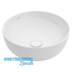 VILLEROY & BOCH Aufsatzwaschtisch Artis 417943R1 � 430 mm, Wei� Alpin