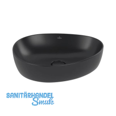 VILLEROY & BOCH Aufsatzwaschtisch Antao 4A7351R7 510 mm, Pure Black VILLEROY & BOCH Aufsatzwaschtisch Antao 4A7351R7 510 mm, Pure Black