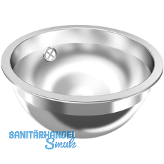 KWC 2D-Waschtisch Rondo RNDH 300, Edelstahl hochglanzpoliert