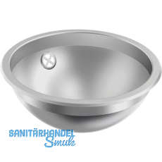 KWC 2D-Waschtisch Rondo RNDX 260, Edelstahl Seidenmatt, �260