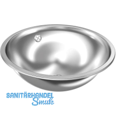 KWC RONDO Einbau- und Unterbau-Rundbecken, Edelstahl, Ø420 KWC RONDO Einbau- und Unterbau-Rundbecken, Edelstahl, Ø420