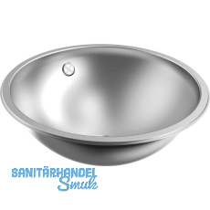 KWC RONDO Einbau- und Unterbau-Rundbecken, Edelstahl seidenmatt, Ø420 KWC RONDO Einbau- und Unterbau-Rundbecken, Edelstahl seidenmatt, Ø420