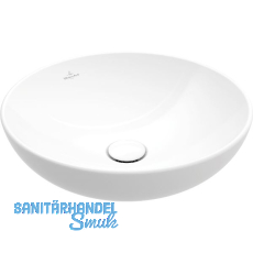 VILLEROY & BOCH Aufsatzwaschtisch L&F 4A4600R1 ø 420 mm, Weiß Alpin VILLEROY & BOCH Aufsatzwaschtisch L&F 4A4600R1 ø 420 mm, Weiß Alpin