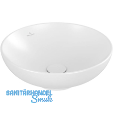 VILLEROY & BOCH Aufsatzwaschtisch L&F 4A4600RW ø 420 mm, Weiß matt VILLEROY & BOCH Aufsatzwaschtisch L&F 4A4600RW ø 420 mm, Weiß matt