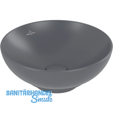 VILLEROY & BOCH Aufsatzwaschtisch L&F 4A4500I4 ø 380 mm, Graphit VILLEROY & BOCH Aufsatzwaschtisch L&F 4A4500I4 ø 380 mm, Graphit