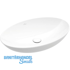 VILLEROY & BOCH Aufsatzwaschtisch L&F 4A4800R1 620 mm, Wei� Alpin