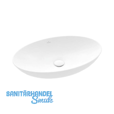 VILLEROY & BOCH Aufsatzwaschtisch L&F 4A4800RW 620 mm, Weiß matt VILLEROY & BOCH Aufsatzwaschtisch L&F 4A4800RW 620 mm, Weiß matt