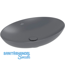 VILLEROY & BOCH Aufsatzwaschtisch L&F 4A4800I4 620 mm, Graphit