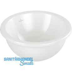 VILLEROY & BOCH Einbauwaschtisch 4A6000R1 ø 450 mm, Weiß Alpin VILLEROY & BOCH Einbauwaschtisch 4A6000R1 ø 450 mm, Weiß Alpin