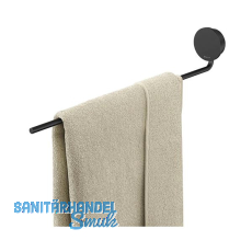 GEESA Handtuchhalter Opal Metallfinish Schwarz gebürstet GEESA Handtuchhalter Opal Metallfinish Schwarz gebürstet